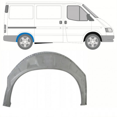 Pannello di riparazione arco ruota posteriore interno per Ford Transit 1991-2000 / SWB / Destra 8819