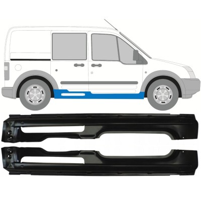 Sottoporta Lamiera Completo per Ford Transit Connect 2003-2013 / Sinistra+Destra / Set 17150