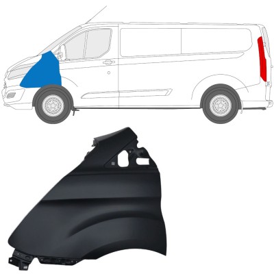 Parafango anteriore per Ford Transit Custom 2013-2017 / Sinistra 17096