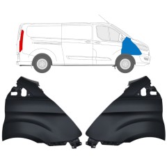 Parafango anteriore per Ford Transit Custom 2013-2017 / Sinistra+Destra / Set 17097