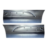 Pannello di riparazione porta anteriore per Ford Transit Custom 2013- / Sinistra+Destra / Set 15967