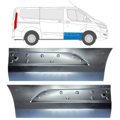 Pannello di riparazione porta anteriore per Ford Transit Custom 2013-2023 / Sinistra+Destra / Set 15967