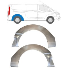 Pannello di riparazione parafango posteriore per Ford Transit Custom 2013-2023 / Sinistra+Destra / Set 14649