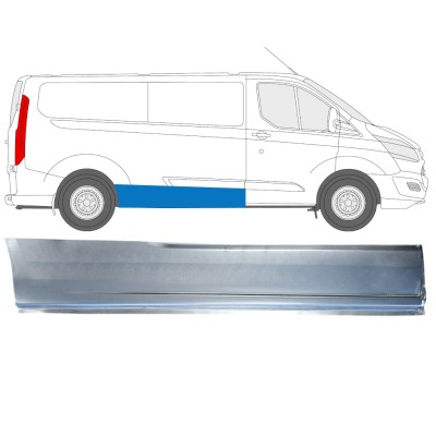 Pannello di riparazione laterale per Ford Transit Custom 2013- / Destra 15972