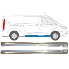 Sottoporta per porta scorrevole per Ford Transit Custom 2013-2023 / Sinistra+Destra / Set 14646