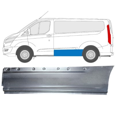 Pannello di riparazione laterale per Ford Transit Custom 2013- / Sinistra 15974