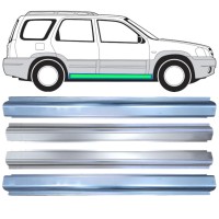 Lamiera di riparazione sottoporta e sottoporta interno per Mazda Tribute 2001-2008 / Sinistra+Destra 15599