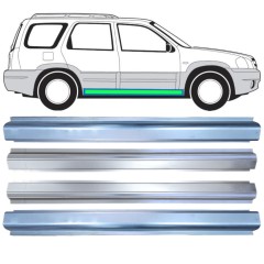 Lamiera di riparazione sottoporta e sottoporta interno per Mazda Tribute 2001-2008 / Sinistra+Destra 15599