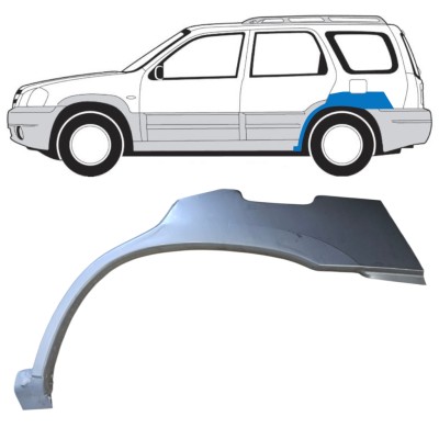 Pannello di riparazione parafango posteriore per Mazda Tribute 2001-2008 / Sinistra 15781