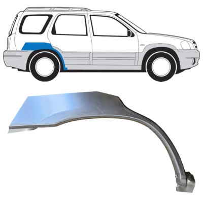 Pannello di riparazione parafango posteriore per Mazda Tribute 2001-2008 / Destra 15780