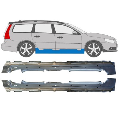 Sottoporta Lamiera Completo per Volvo V70 2007-2016 / Sinistra+Destra / Set 16276