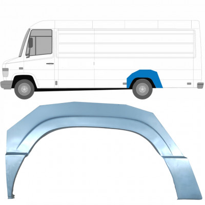 Pannello di riparazione parafango posteriore per Mercedes Vario 1996- / Sinistra /  5609