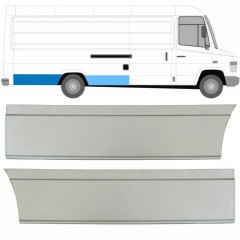 Pannello di riparazione parafango posteriore per Mercedes Vario 1996- / Destra / Set 8545