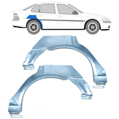 Pannello di riparazione parafango posteriore per Opel Vectra 1995-2002 / Sinistra+Destra / Set 9197