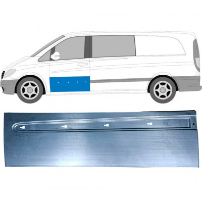 Pannello di riparazione porta anteriore per Mercedes Vito W639 2003-2014 / Sinistra 12912