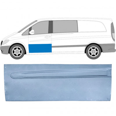 Pannello di riparazione porta anteriore per Mercedes Vito 2003-2014 / Sinistra 6003