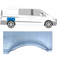 Pannello di riparazione parafango posteriore per Mercedes Vito 2003-2010 / Destra 5184