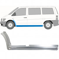 Pannello di riparazione sottoporta e parafango anteriore per Mercedes Vito 1996-2003 / Sinistra 11503