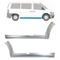 Pannello di riparazione sottoporta e parafango anteriore per Mercedes Vito 1996-2003 11504