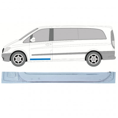 MERCEDES VITO 2003-2014 PORTA FRONTALE INTERNO PANNELLO DI RIPARAZIONE / SINISTRA