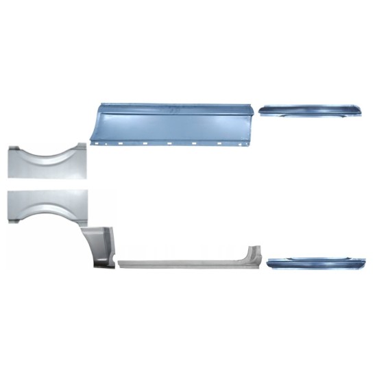 Set di pannelli di riparazione per Mercedes Vito W639 2003-2014 / Sinistra+Destra / 14790 Set di pannelli di riparazione per Mercedes Vito W639 2003-2014 / Sinistra+Destra / 14790