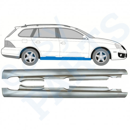 VW GOLF 5 VARIANT VW JETTA 2005-2010 PANNELLO DI RIPARAZIONE DELLA SOGLIA / SET