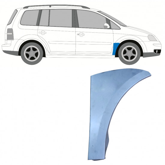 Pannello di riparazione parafango anteriore per VW Touran 2003-2015 / Destra 8950