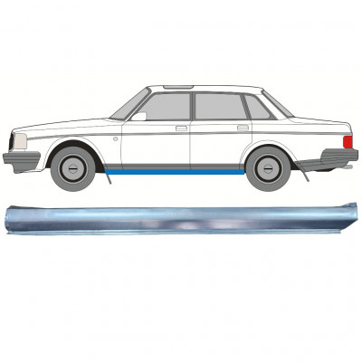 Pannello di riparazione della soglia inferiore for Volvo 240 1975-1993 / Sinistra 12774