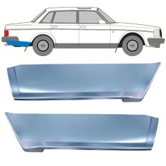 Pannello di riparazione sezione inferiore parafango posteriore per Volvo 240 1975-1993 / Sinistra / Destra / Set 12785