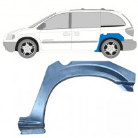 Pannello di riparazione parafango posteriore per Chrysler Voyager 2000-2008 / Sinistra 11283