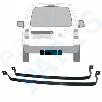 VW CADDY 2004-2015 CINGHIE DEL SERBATOIO DEL CARBURANTE