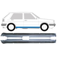 Sottoporta Lamiera Completo per Volkswagen Golf 2 1982-1992 / Sinistra+Destra / Set 9607