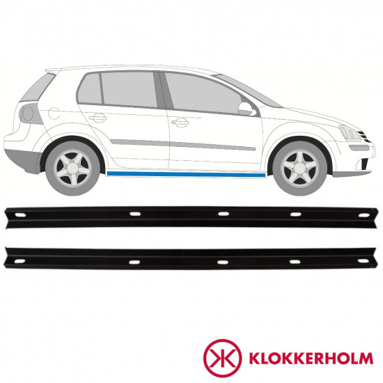 VW GOLF 5 2003-2009 RIPARAZIONE DELLA SOGLIA INTERNA / SET