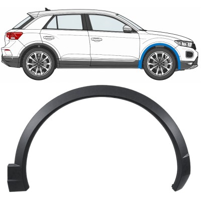 Modanatura parafango anteriore per Volkswagen T-Roc 2017- / Destra 17027