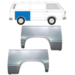 Pannello di riparazione parafango posteriore per Volkswagen Transporter T3 1979-1992 / Sinistra+Destra / Set 9587