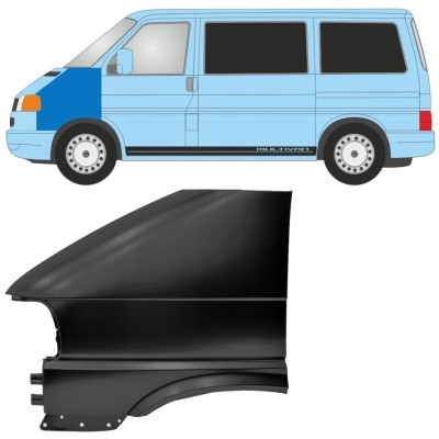 Parafango anteriore per Volkswagen Transporter T4 1996-2003 / Sinistra 15351