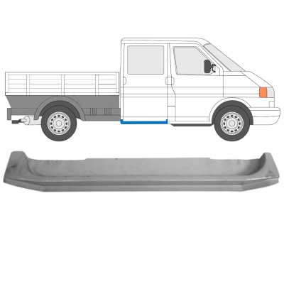Pannello di riparazione sottoporta porta posteriore per Volkswagen Transporter T4 1990-2003 / Destra 16106