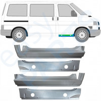 Pannello di riparazione interno ed esterno sottoporta anteriore per VW Transporter T4 1990-2003 / Set 9907