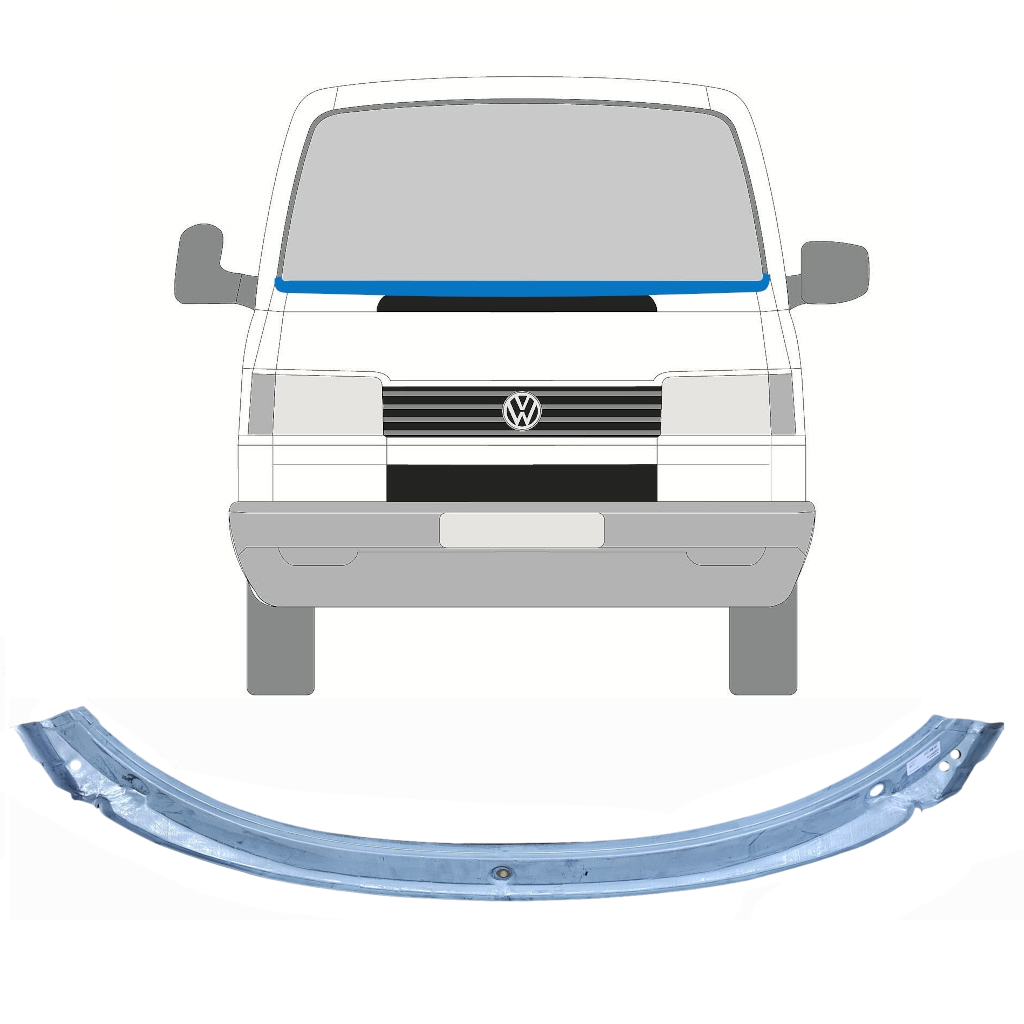 Kit Riparazione Tubo Lavavetri Per VW T5 Transporter Con Tubo Di Ricambio E Connettori