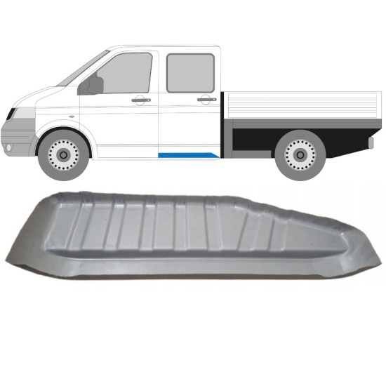 Lamierato riparazione gradino per Volkswagen Transporter T5 2003-2015 / Sinistra 16846