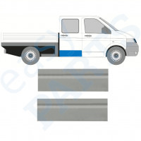 Pannello di riparazione porta posteriore esterno per VW Transporter T5 2003-2015 / Sinistra = Destra (simmetrico) / Doppia cabina / Set 10265