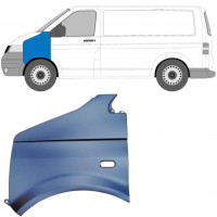 Parafango anteriore per VW Transporter T5 2003-2015 / Sinistra 8177