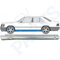 Sottoporta Lamiera Completo per Mercedes W124 1984-1996 / Sinistra 6364