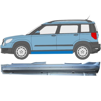 Sottoporta Lamiera Completo per Skoda Yeti 2009- / Sinistra 15976