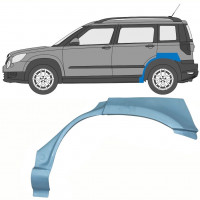 Pannello di riparazione parafango posteriore per Skoda Yeti 2009- / Sinistra 10705