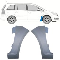 Pannello di riparazione parafango anteriore per Opel Zafira B 2005-2012 / Sinistra+Destra / Set 16852