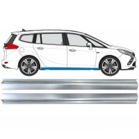 Pannello di riparazione sottoporta inferiore per Opel Zafira C 2012-2019 / Sinistra+Destra / Set 17041