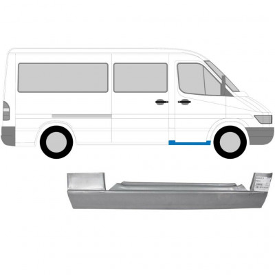 Pannello di riparazione davanzale della porta anteriore per Mercedes Sprinter 1995-2006 / Destra 5812