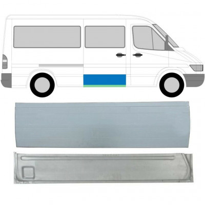 MERCEDES SPRINTER 1995-2006 2x PANNELLO DI RIPARAZIONE PER PORTE SCORREVOLI