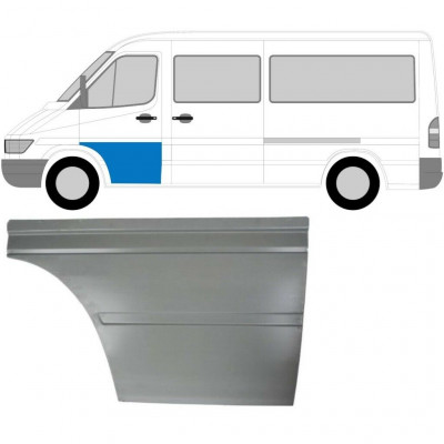 MERCEDES SPRINTER 1995-2006 FRONTALE PORTA PANEL / SINISTRA